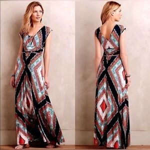 Maeve Anthropologie Verda Kaleidoscope Maxi